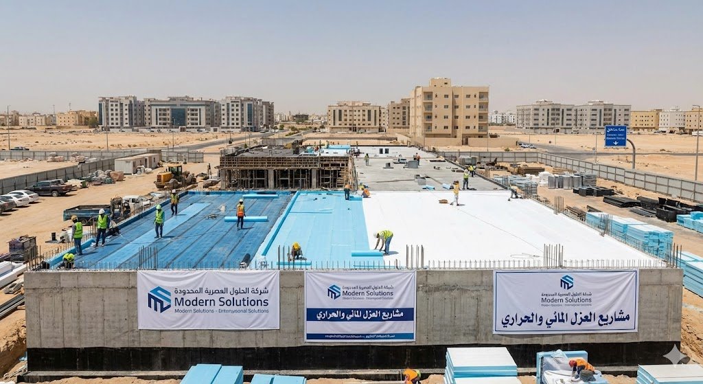 مشاريع العزل المائي والحراري