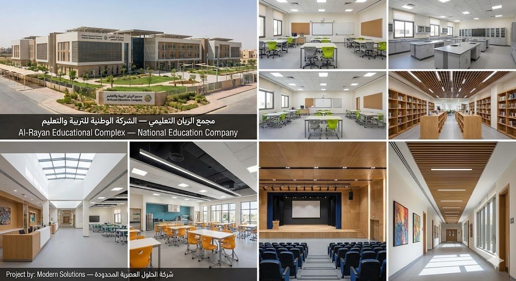 مجمع الريان التعليمي — الشركة الوطنية للتربية والتعليم