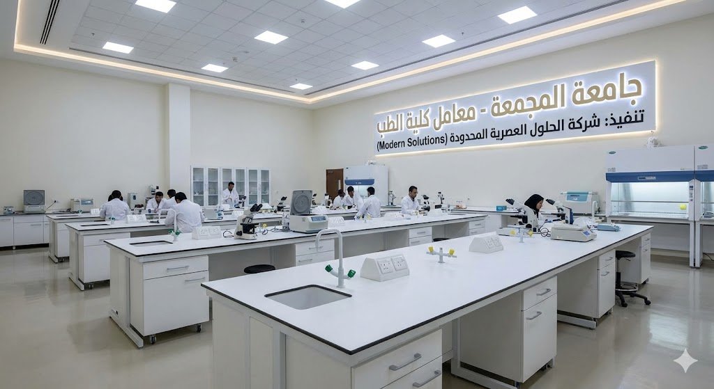 جامعة المجمعة — معامل كلية الطب