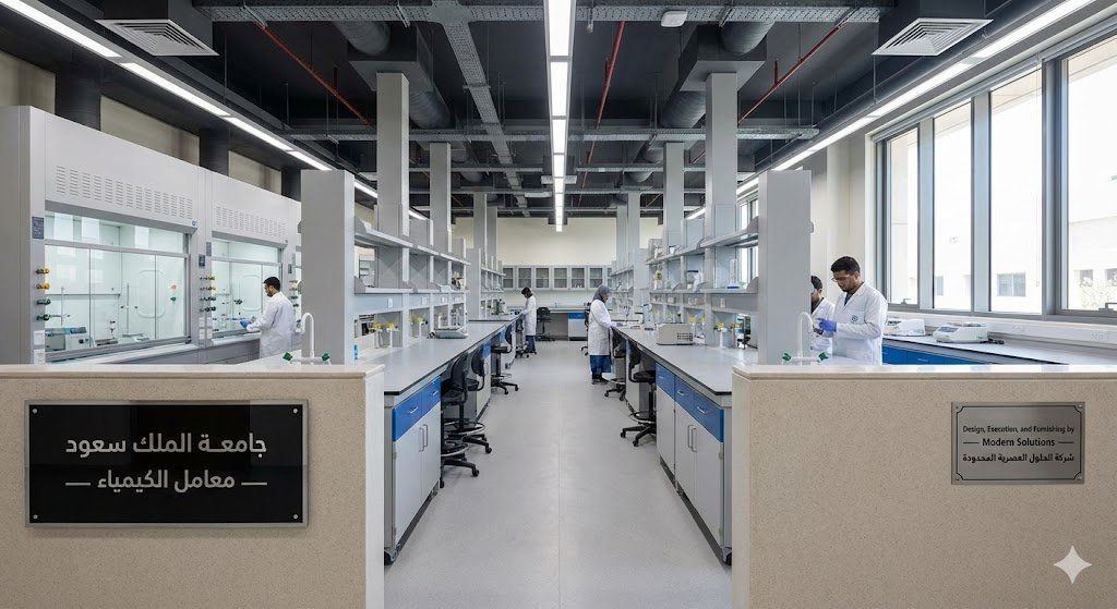 جامعة الملك سعود — معامل الكيمياء