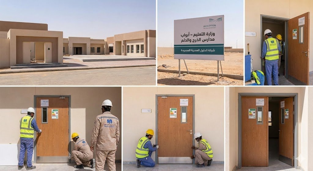 وزارة التعليم — أبواب مدارس الخرج والدلم