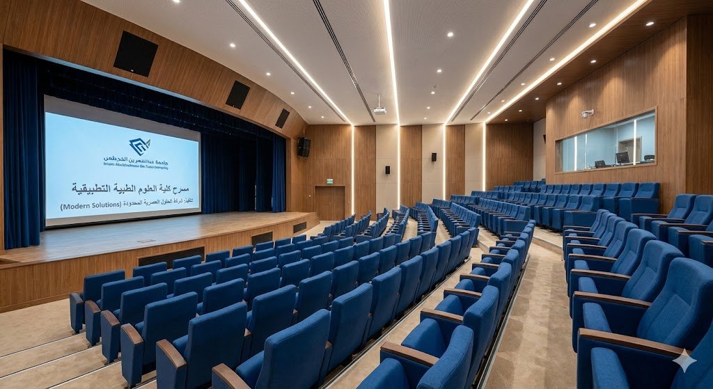 جامعة الإمام عبد الرحمن بن فيصل — مسرح كلية العلوم الطبية التطبيقية