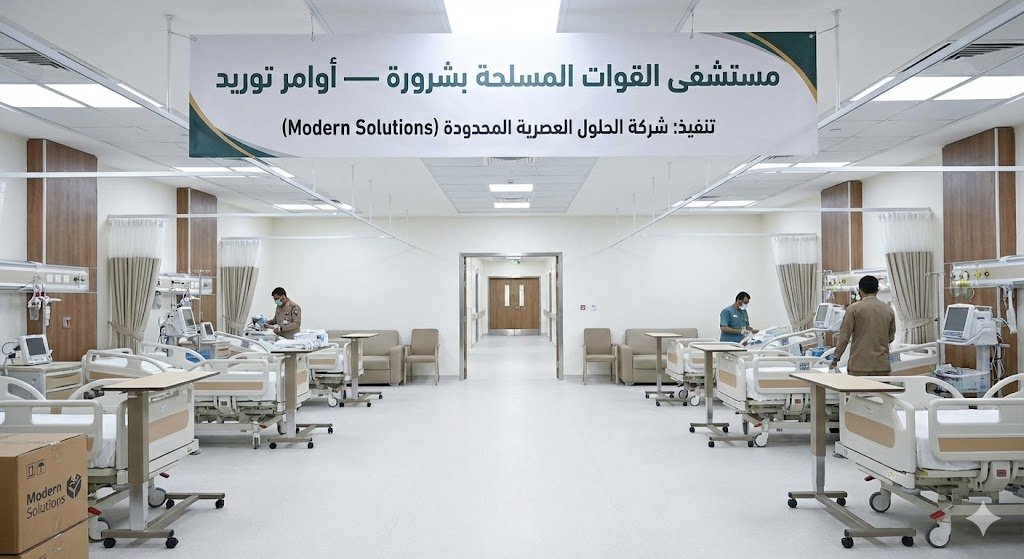 مستشفى القوات المسلحة بشرورة — أوامر توريد