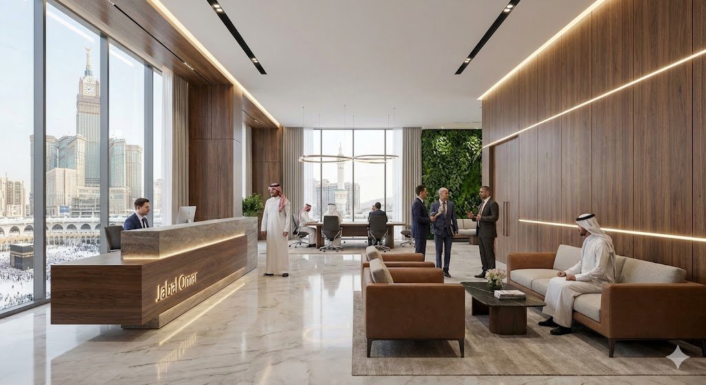 شركة جبل عمر — مكاتب إدارية