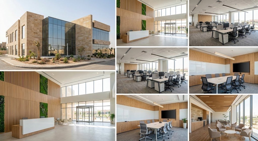 شركة حسام للتجارة والمقاولات — مكاتب إدارية