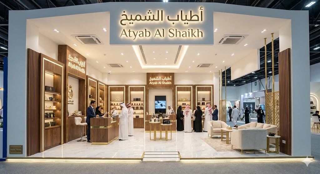 براند أطياب الشيخ — جناح المعرض والمتجر